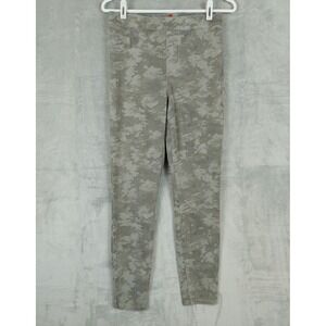 Spanx Jean Pants Leggings Womens Medium Gray Camo Pull On Skinny Slimming‎